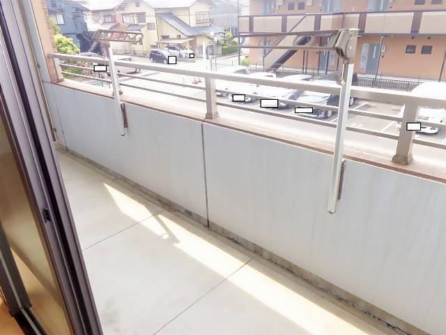 バルコニー　退去前の為別のお部屋写真を参照ください
