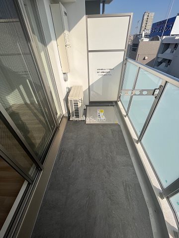 バルコニー　広々としたバルコニーです