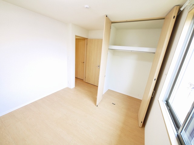 収納　たっぷりとした収納スペースです