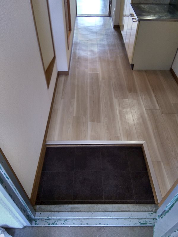 玄関　同建物同号室の室内写真です。(201号室)