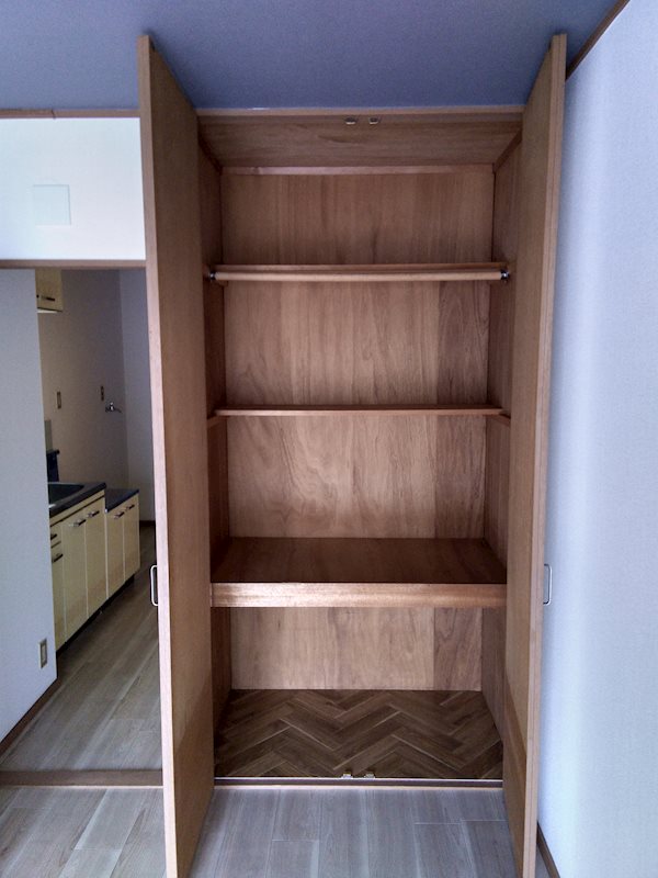 収納　同建物同号室の室内写真です。(201号室)