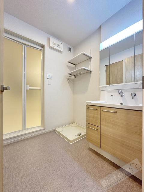 洗面設備　同施工会社の同仕様写真です。