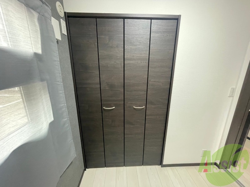 収納　こちらは収納になります。衣類の収納にいいですね。