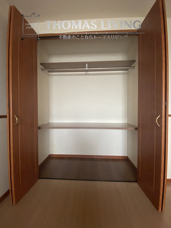 収納　※別号室の写真です。収納も広めですよ！