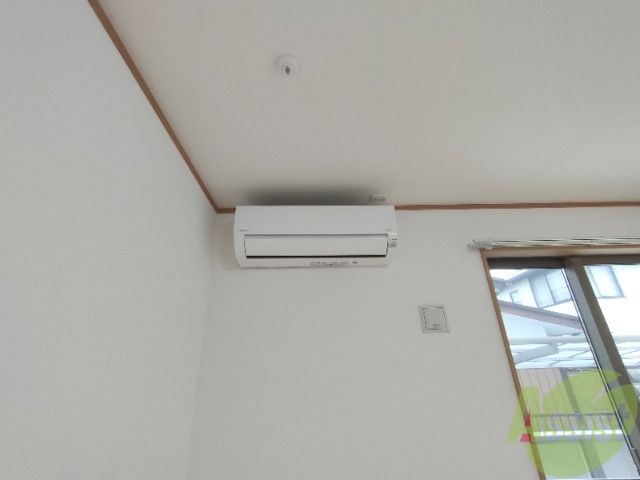 その他設備　エアコンはもちろん設置済み。どの時期も大活躍です。