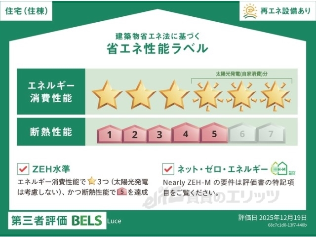 省エネ性能ラベル　省エネ性能ラベル