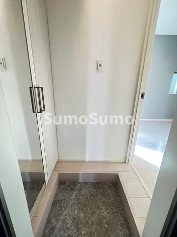 玄関　ゆったりとした玄関です