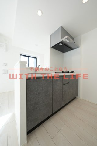 キッチン　コンパクトなキッチンで掃除もラクラク