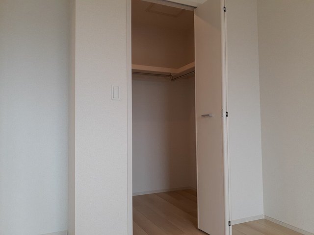 収納　たっぷりとした収納スペースです