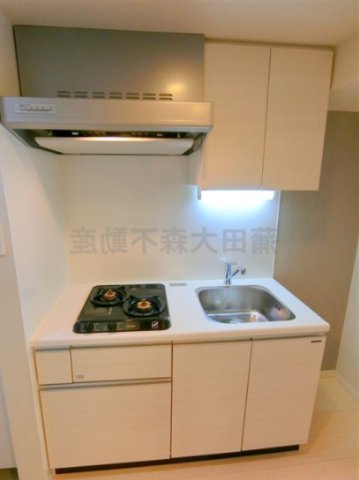 キッチン　2口ガスシステムキッチン