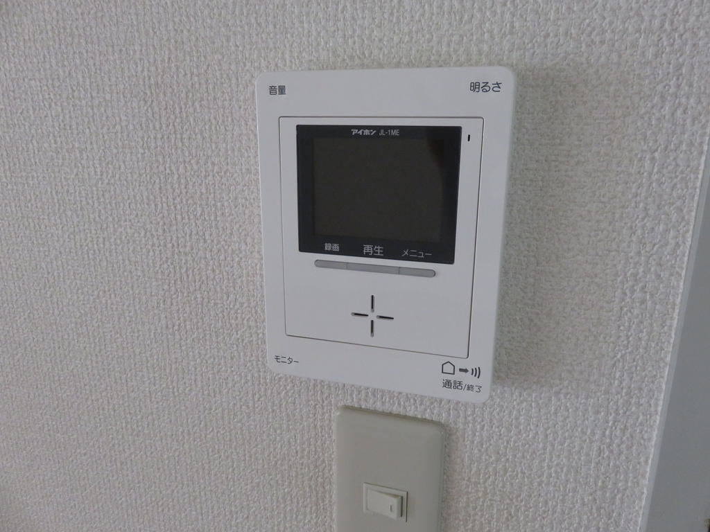 セキュリティ　録画(静止画)機能付きのインターホン