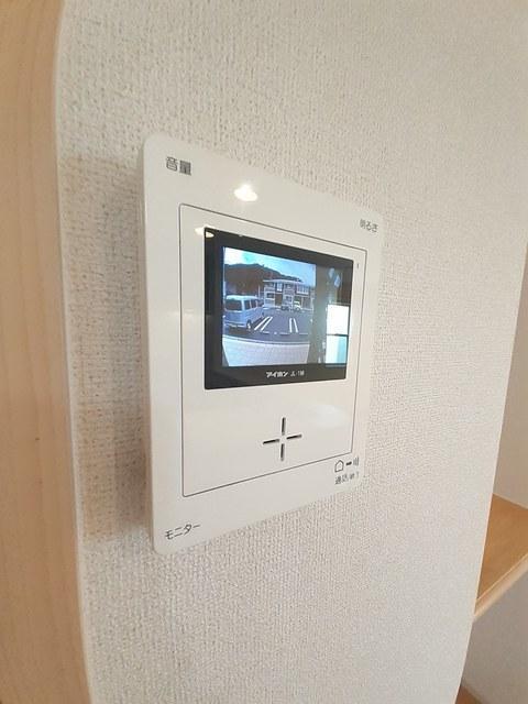 セキュリティ　モニター付きインターホン