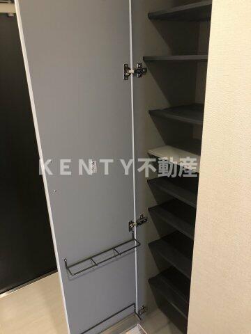 収納　収納のためのスペースです