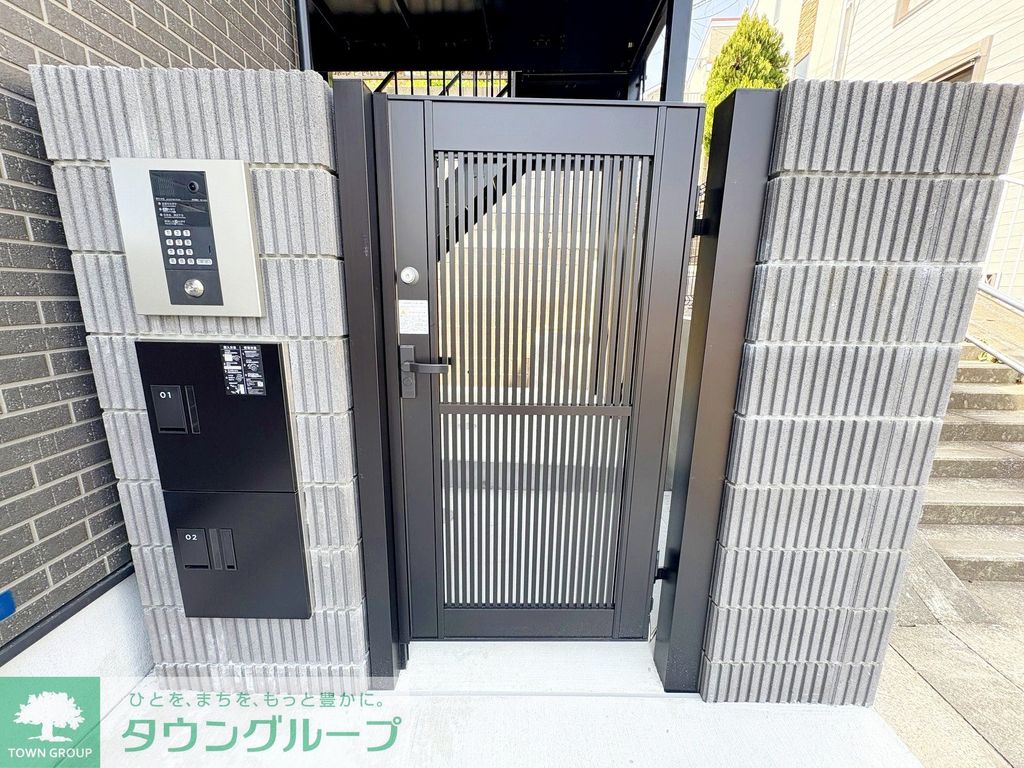 セキュリティ　エントランス