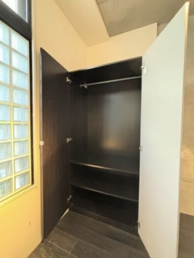 収納　大きなスペースがあり、収納には困りません