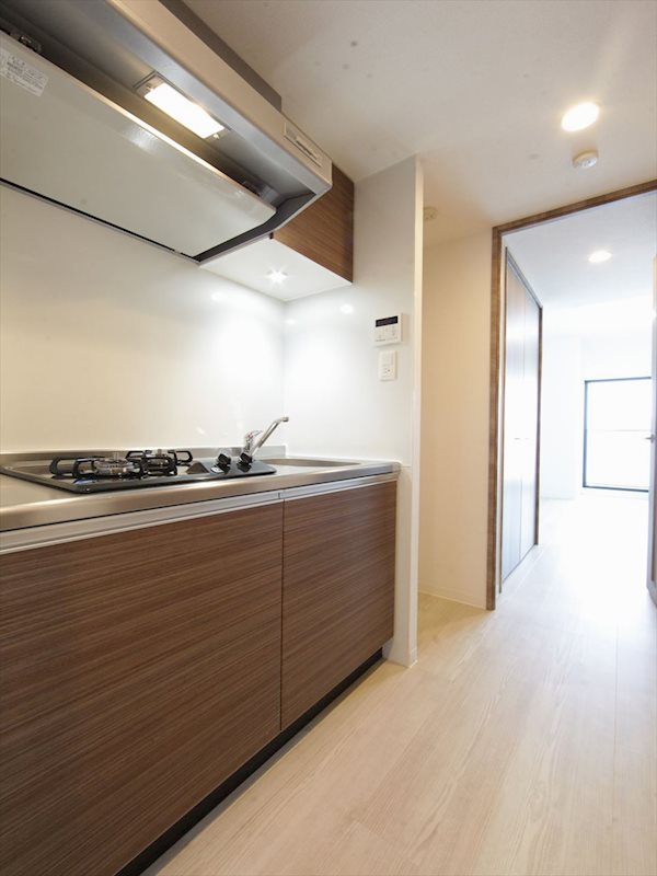 キッチン　システムキッチン（ガス2口コンロ付）