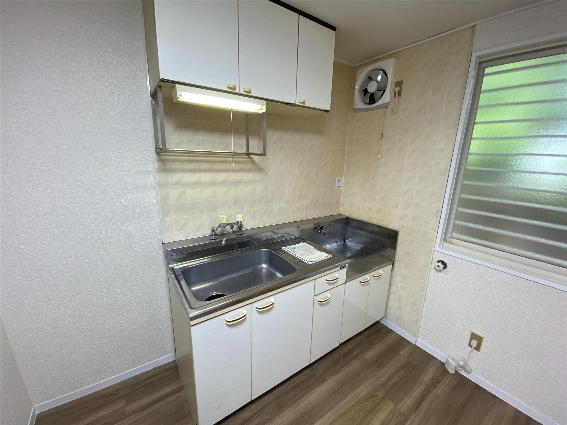 キッチン　2口コンロ設置可能です