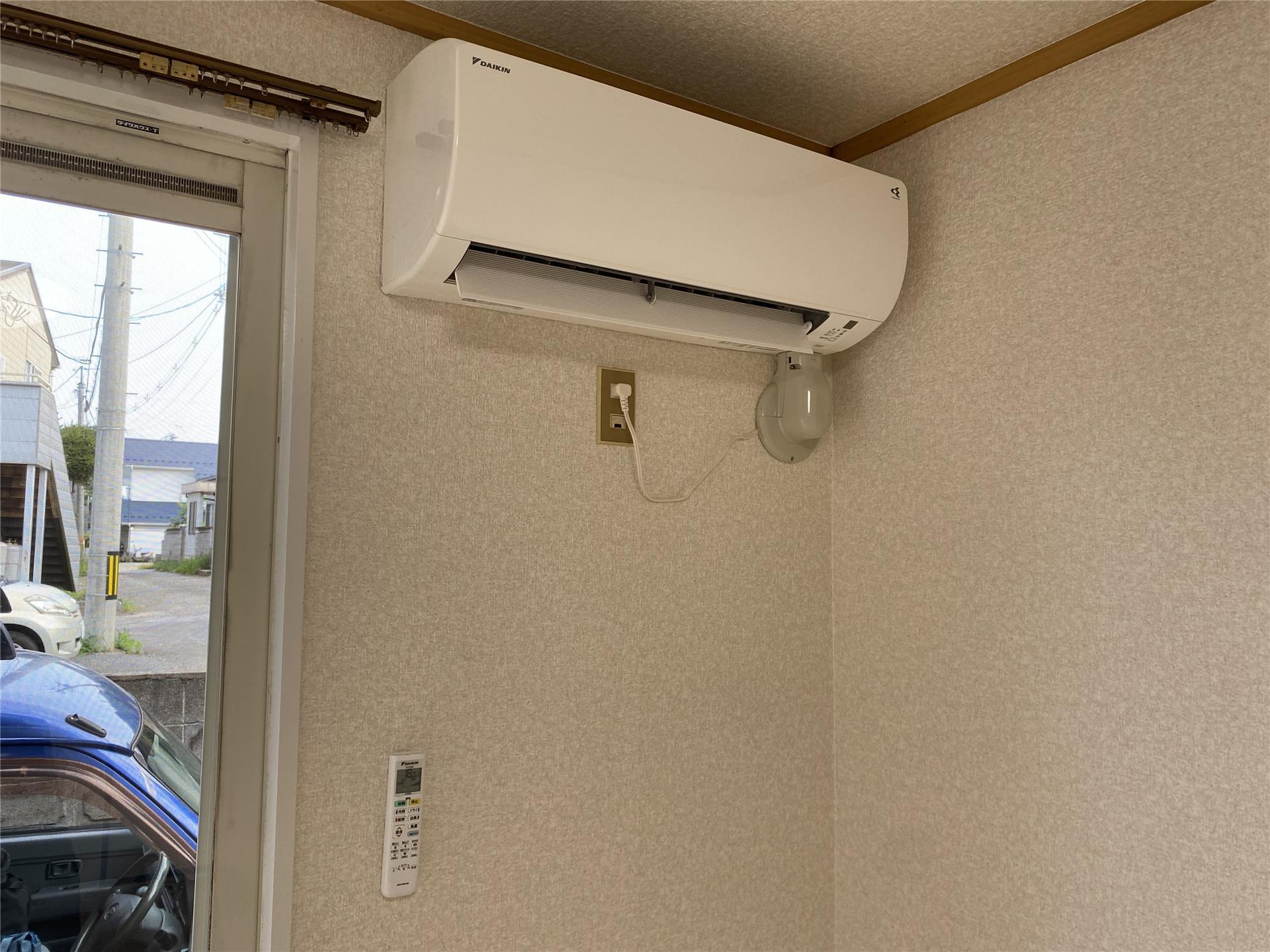 その他設備　エアコン付きのお部屋です