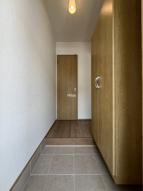 玄関　落ち着いた玄関です