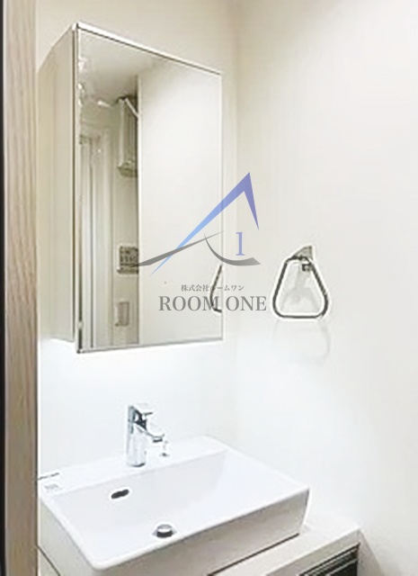 洗面設備　洗面台です。