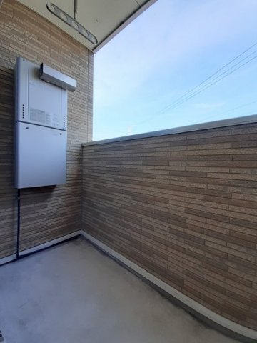 バルコニー　落ち着いた時間を過ごせるバルコニーです