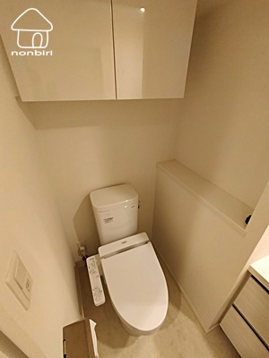 トイレ　清潔感のあるトイレです（同じタイプのお部屋です）