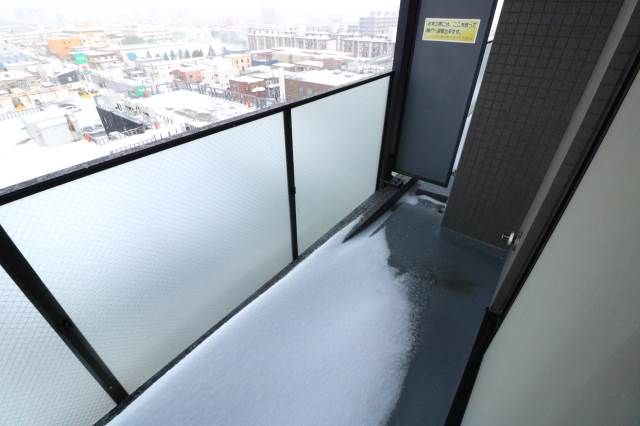 バルコニー　広々バルコニースペース♪