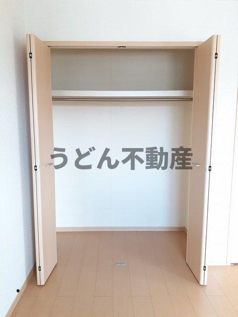 収納　うどん県のお部屋探しはうどん不動産へ うどんちゃんとLINE