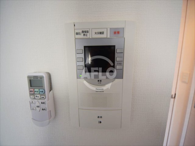 セキュリティ　スワンズシティ中之島クロス　モニター付きインターフォン