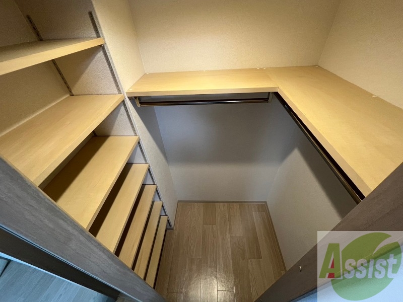 収納　収納もバッチリあるのでお部屋が片付きますよ！