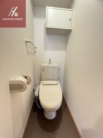 トイレ　ゆったりとした空間のトイレです
