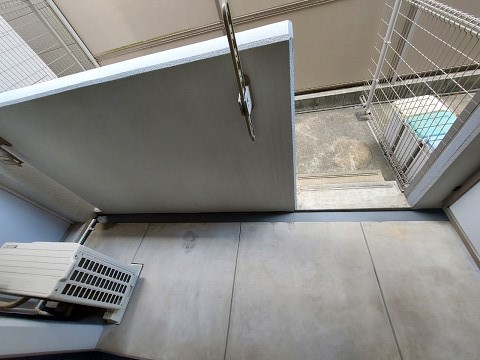 バルコニー　落ち着いた時間を過ごせるバルコニーです