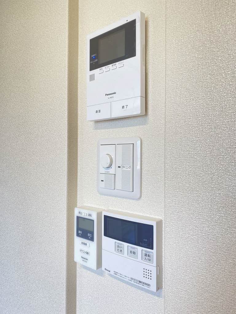 セキュリティ　モニタ付きドアホン