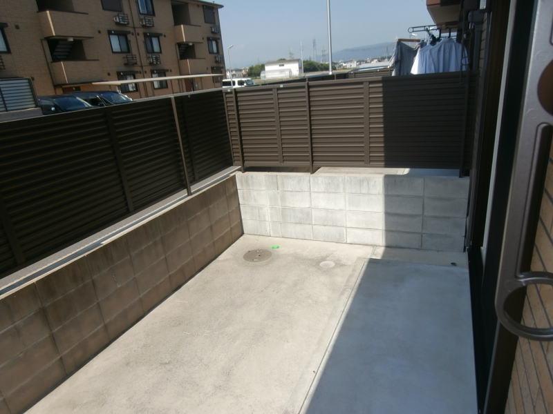 バルコニー　専用庭　同仕様