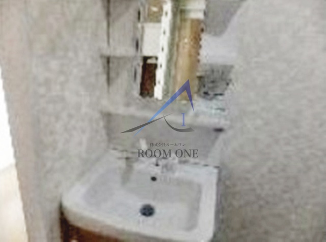 洗面設備　洗面台です。