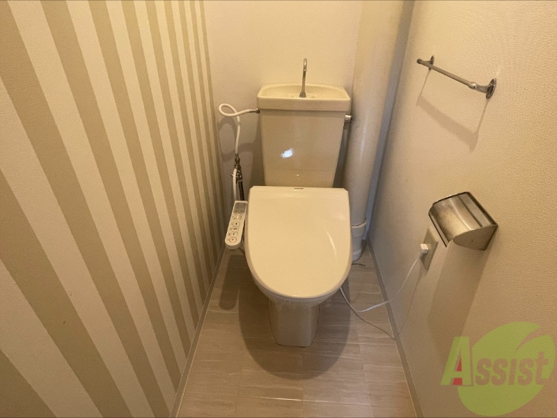 トイレ　トイレはウォシュレットです。シャワートイレは嬉しいですね。