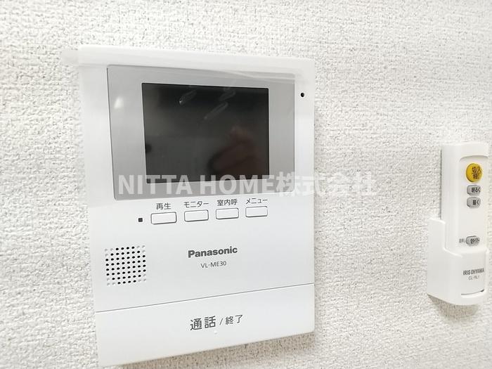 セキュリティ　ＴＶインターホン付きで来客時も安心です◎