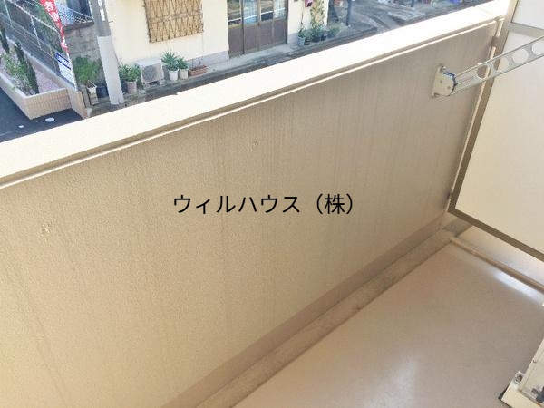 バルコニー　広々ベランダ！