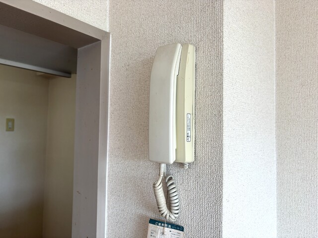 セキュリティ　※クリーニング前の写真です