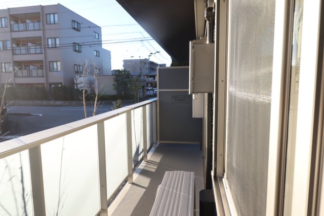 バルコニー　同物件他部屋の参考写真