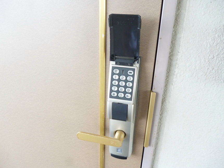 セキュリティ　ＥＧロック付なのでセキュリティーも安心