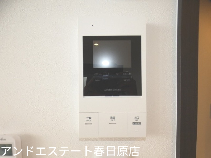 セキュリティ　ＴＶモニターで訪問者を確認できます