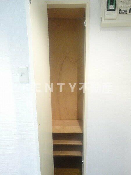 収納　大きなものも収納できそうです