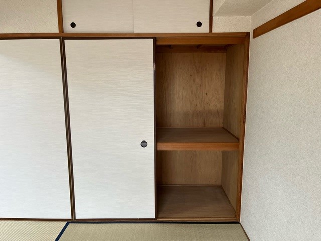 収納　和室に備わった押入収納