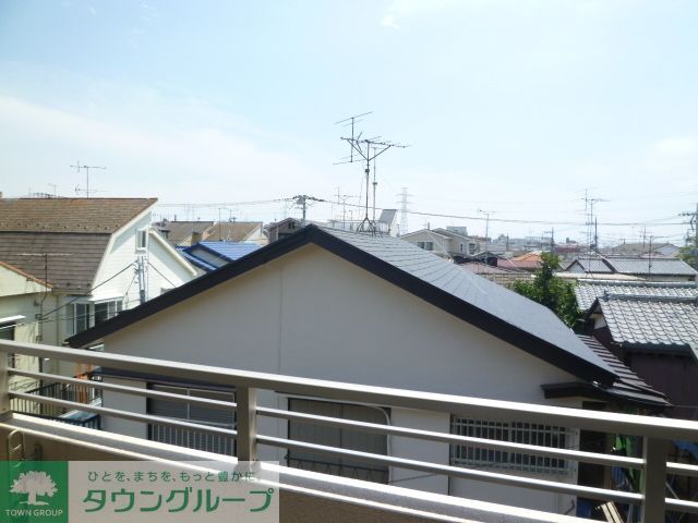 バルコニー　バルコニーからの眺望