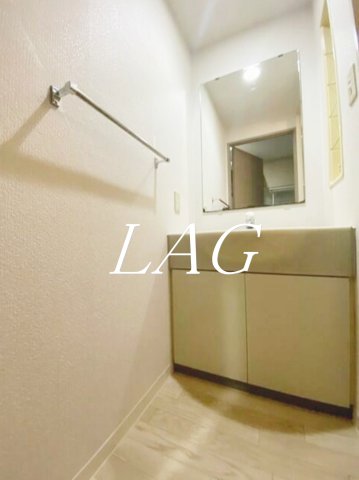 洗面設備　洗面台です。