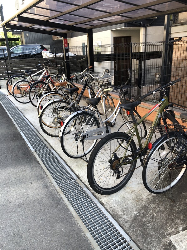 その他　屋根付きで雨でも濡れにくい☆