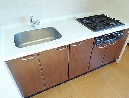 キッチン　写真は同タイプ住居です。