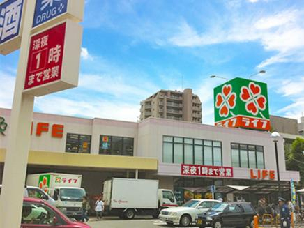 スーパー　スーパーライフ・野田店（スーパー）まで98m