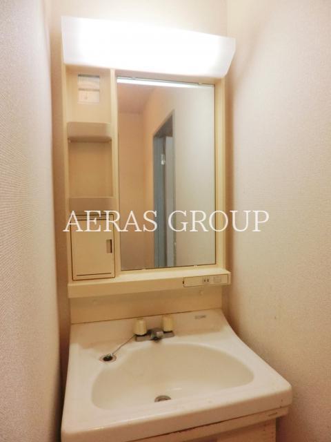 洗面設備　別部屋参考写真。